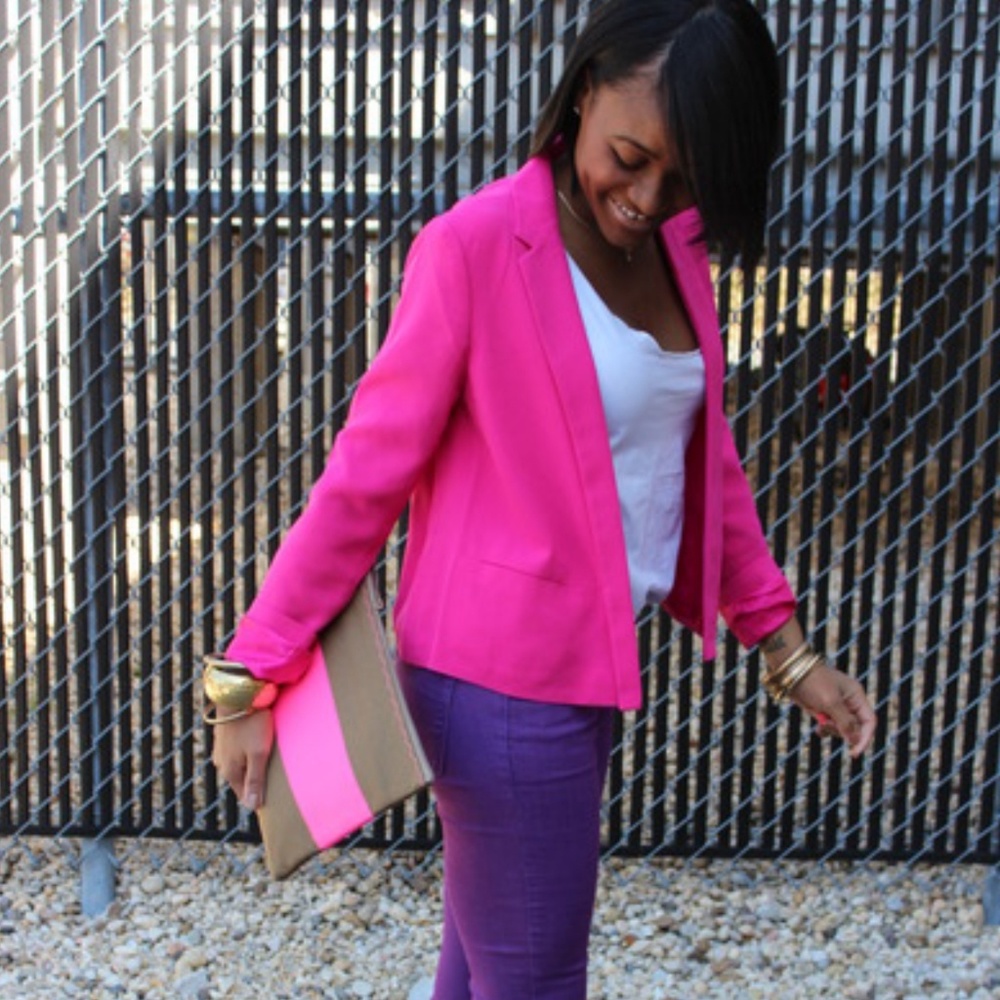 Hot Pink Jacket - Picture 3 of 7